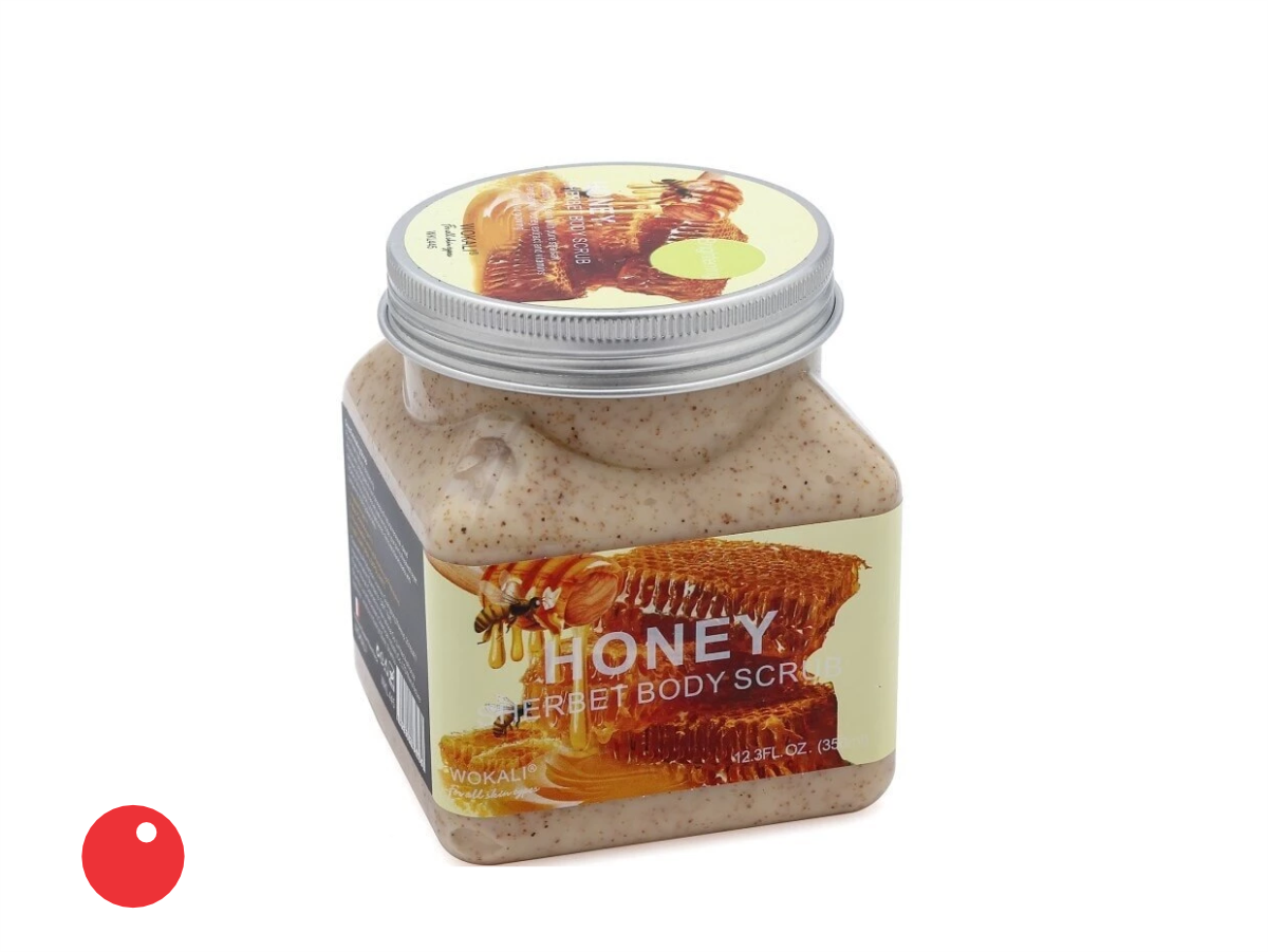 Natural Body Scrub - Honey Sherbet - Image 2