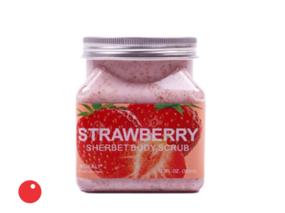 Natural Body Scrub - Strawberry Sherbet