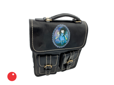Satchel Handbag Black-02
