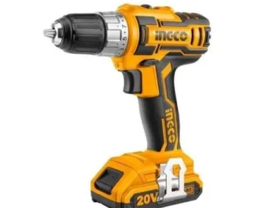 Ingco LI Cordless Drill with Charger and Batteries 20V